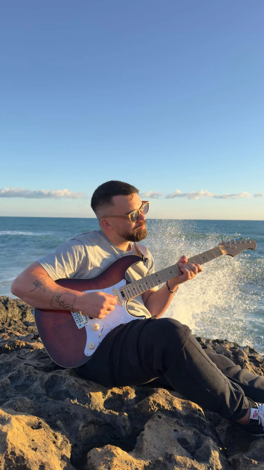 Felix Langenmair — Gitarrenunterricht Paphos, Zypern